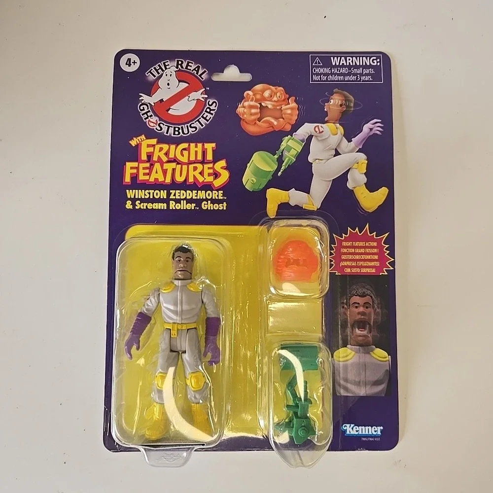 NEW Hasbro‎ F9892 Ghostbusters Fright Features WINSTON ZEDDEMORE 5-In Figure Toy